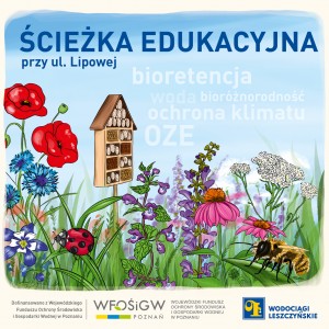 Wodociągi Leszczyńskie - Powstaje ścieżka edukacyjna przy ul. Lipowej