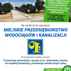 Wodociągi Leszczyńskie - Zapraszamy na AOL 2017!